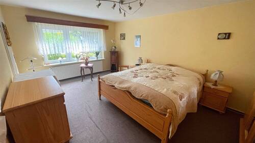 Schlafzimmer 1 (EG) - 5 Zimmer Einfamilienhaus zum Kaufen in Heringsdorf