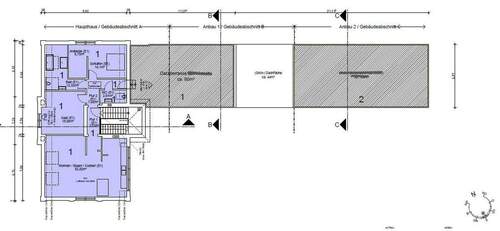Dachterrasse über Anbau - 