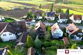 Drohnenansicht Umgebung - 5 Zimmer Einfamilienhaus in Schwaikheim