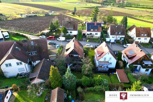 Drohnenansicht Umgebung - 5 Zimmer Einfamilienhaus in Schwaikheim