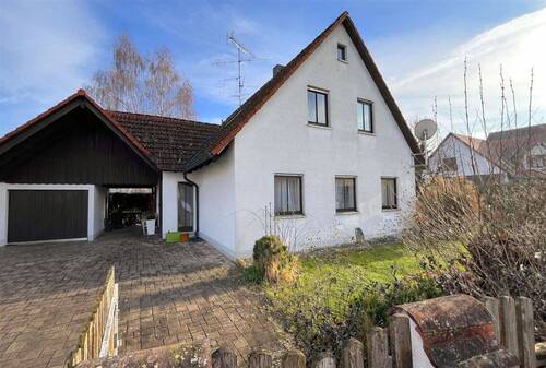Aussenansicht - 4 Zimmer Einfamilienhaus in Dinkelscherben