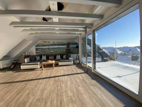 Wohnzimmer im Winter - 