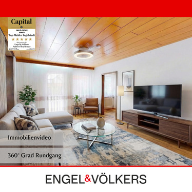 Engel & Völkers Ingolstadt - Hausgefühl mit viel Privatsphäre: 4-Zimmer-Gartenwohnung - ruhig und liebevoll gepflegt