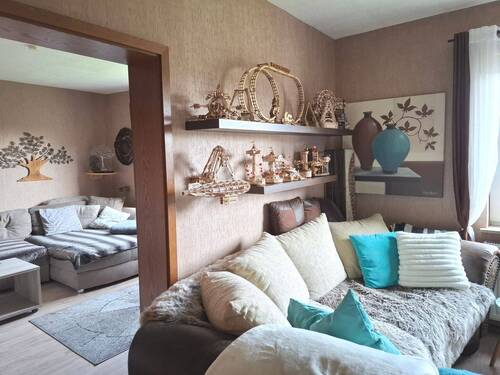 geteiltes Wohnzimmer - 