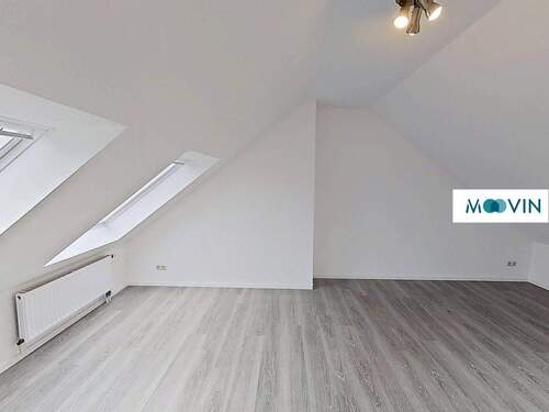 Ansicht II: Wohn- und Schlafzimmer - 1 Zimmer Etagenwohnung in Paderborn