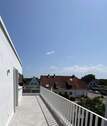 Dachterrasse 1 - Moderne 3-Zimmer-Dachgeschoss-Wohnung mit 2 Dachterrassen in der Gartenstadt-Trudering