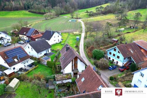 Drohnenansicht Umgebung - Einfamilienhaus mit 137,60 m&sup2; in Rudersberg zum Kaufen