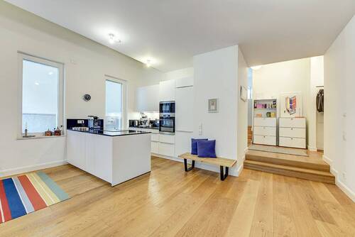 Wohnzimmer - Etagenwohnung mit 72,00 m&sup2; in Düsseldorf zum Kaufen