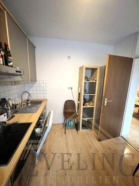 Küche - Etagenwohnung mit 34,00 m&sup2; in München zum Kaufen