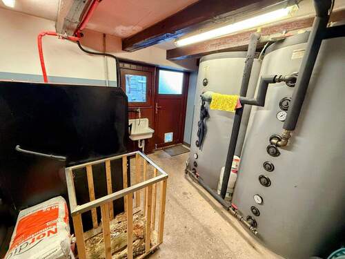 Holzvergaser mit Pufferspeicher - 