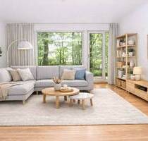 Möblierte 3-Zimmer-Terrassenwohnung in der Menterschwaige mit Garten, Terrasse und 2 Bädern - München Untergiesing-Harlaching