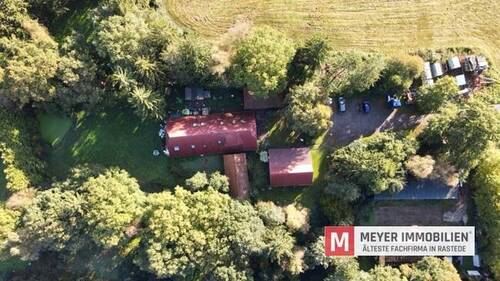 Draufsicht - 1 Zimmer Mehrfamilienhaus, Wohnhaus zum Kaufen in Ovelgönne / Salzendeich