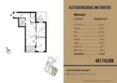 Grundriss Wohnung 4 - 3 Zimmer Etagenwohnung in Bad Waldsee