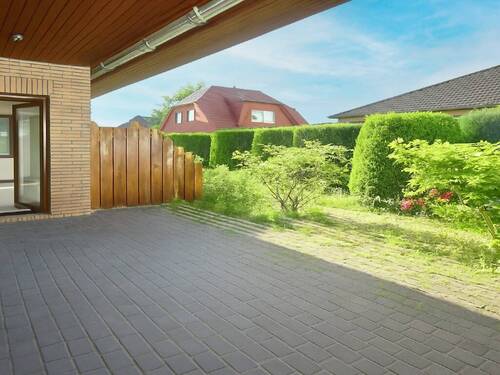 Terrasse mit Südausrichtung - 3 Zimmer Bungalow in Barsbüttel