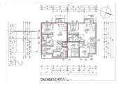 Grundriss Haus 1 Obergeschoss Wohnung links - 