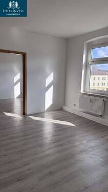 Wohnzimmer - Etagenwohnung mit 48,00 m&sup2; in Magdeburg zur Miete