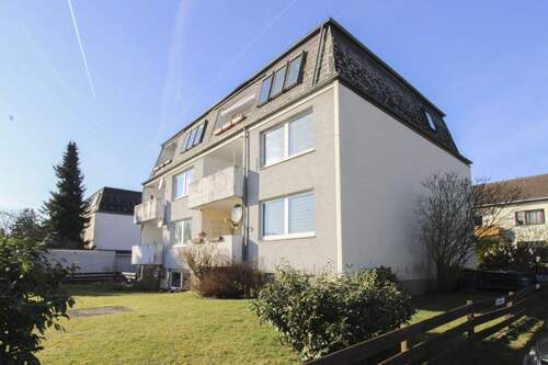 Rückansicht - Naturnah und zentral - 3-Zimmer-Wohnung mit Loggia in Braunschweig-Hondelage