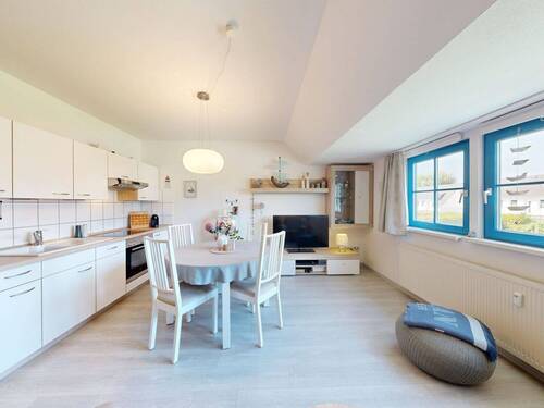 Offene Küche mit Essbereich - 