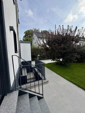 Terrasse Garten Kellertreppe - 