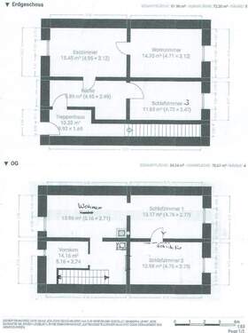 Vorderhaus EG+OG (renovierungsbedürfitg) - 