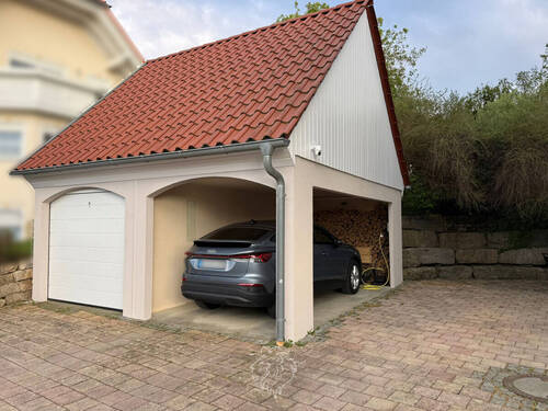 Garage mit Wallbox - 