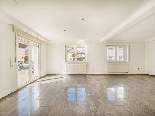 Wohnzimmer Ansicht 2 4 3 - 4 Zimmer Einfamilienhaus zum Kaufen in Rheinstetten / Mörsch