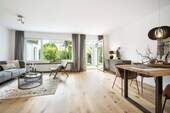 Wohnzimmer - Reihenendhaus mit 119,00 m² in Nersingen zum Kaufen