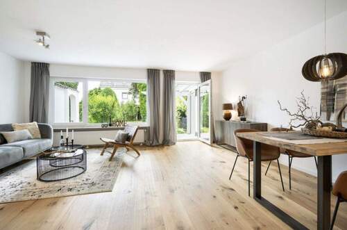 Wohnzimmer - Reihenendhaus mit 119,00 m² in Nersingen zum Kaufen