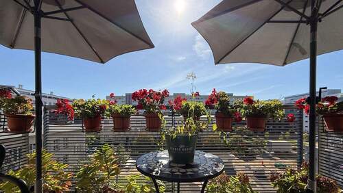 Balkonblick - 3 Zimmer Etagenwohnung in Leipzig