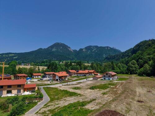 Blick nach Osten - Grundstück in Fischbachau
