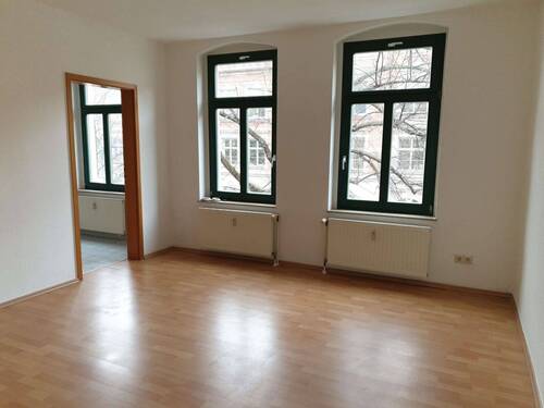 Wohnzimmer - 2 Zimmer Etagenwohnung zur Miete in Chemnitz
