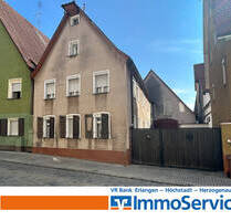 Stadthaus mit Ensembleschutz in der Hersbrucker Altstadt