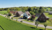 Luftaufnahmen - Einfamilienhaus mit 135,00 m&sup2; in Dünsen zum Kaufen
