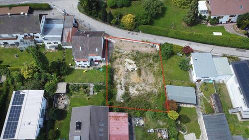 Luftaufnahme - Grundstück in Starnberg