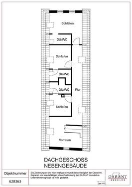 Dachgeschoss Nebengebäude - 