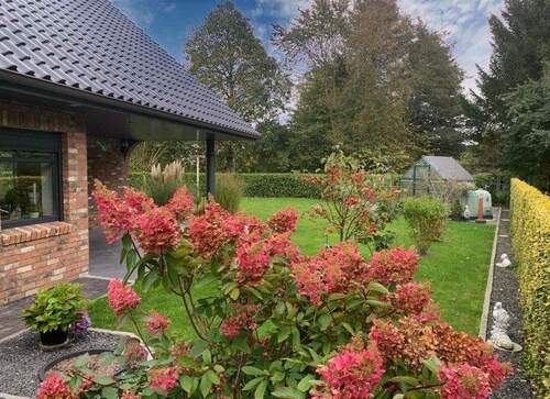 Garten - Einfamilienhaus mit 127,00 m&sup2; in Stapel zum Kaufen