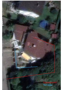 Terrasse- und Gartenansicht - 4 Zimmer Etagenwohnung in Biberach