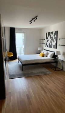 Schlafzimmer - 3 Zimmer Etagenwohnung in Frankfurt am Main