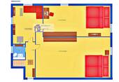 Grundriss Obergeschoss - 