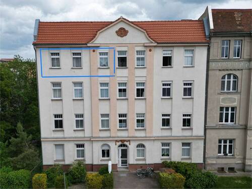 Markierte Wohnung - 3 Zimmer Etagenwohnung in Forst