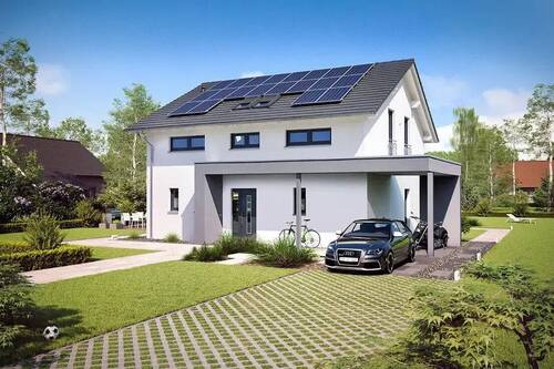 Bild 1 - Niedrigenergiehaus vom Marktführer - mit Grundstück !!