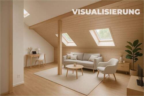 Peter Dondorf Immobilien - Musterbild (KI genergiert) Dachgeschoss - 