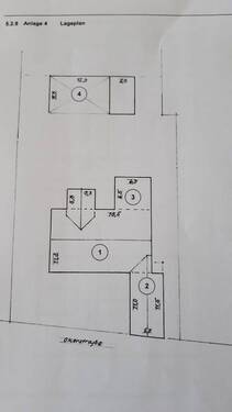 Anordnung der Gebäude - 