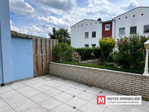 Terrasse - 4 Zimmer Reihenmittelhaus in Oldenburg