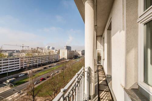Balkon mit beindruckender Aussicht - 