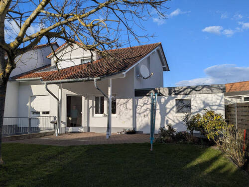 Gartenansicht - Reihenendhaus mit 137,20 m&sup2; in Korbach zum Kaufen