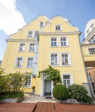 Ansicht Südseite - preiswerte Büroflächen mit Flair in historischem Gebäude