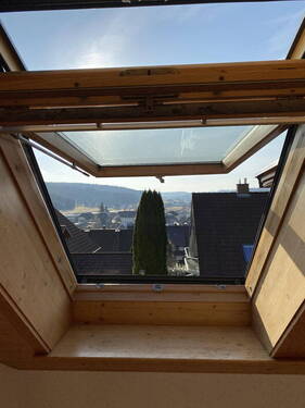 Fernsicht Wohnzimmer/Balkon - 