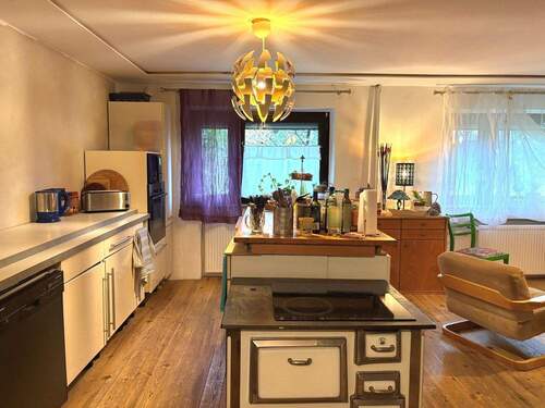 Küche im offenen Wohnbereich - 