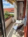 Süd-West-Balkon, neu gefliest - 